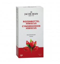 Thee Jacob Hooy Rozenbottel hibiscus thee zakjes 20 zakjes kopen
