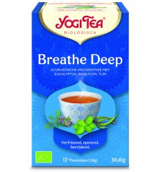 Thee Yogi Tea Breathe deep 17 zakjes kopen