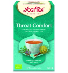 Yogi Tea Throat comfort biologisch 17 zakjes