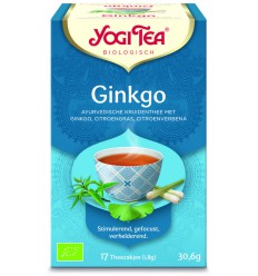 Thee Yogi Tea Ginkgo 17 zakjes kopen