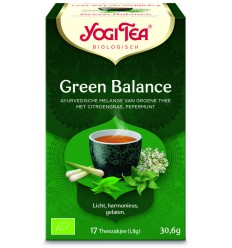Thee Yogi Tea Green balance 17 zakjes kopen