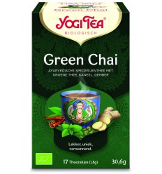 Thee Yogi Tea Green chai 17 zakjes kopen