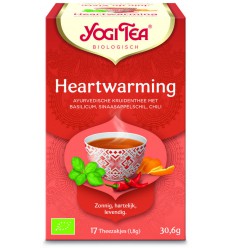 Thee Yogi Tea Heartwarming 17 zakjes kopen