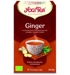 Thee Yogi Tea Ginger 17 zakjes kopen