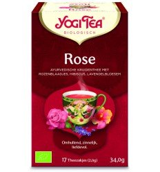 Yogi Tea Tao rose biologisch 17 zakjes