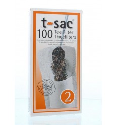 Thee T-Sac Theefilters no. 2 100 stuks kopen