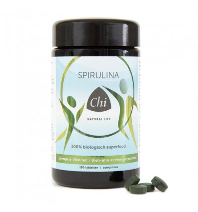 Spirulina Chi Natural Life 500 mg biologisch 190 tabletten kopen