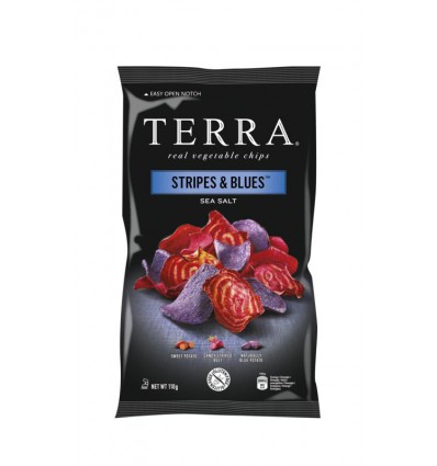 Chips Terra Stripes blues groenten 110 gram kopen