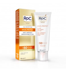ROC Soleil protect anti wrinkle smoothing fluid SPF50+ 50 ml