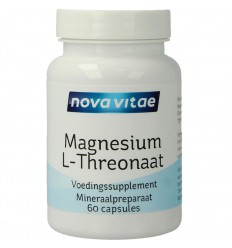 Multi Mineralen Nova Vitae Magnesium L-threonaat 60 capsules