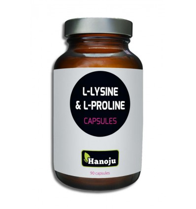 L-Lysine Hanoju & L-Prolin 480 mg 90 vcaps kopen