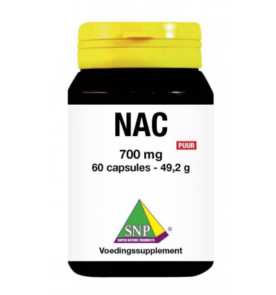 L-Cysteïne SNP NAC N-acetyl L-cysteine 700 mg puur 60 capsules kopen