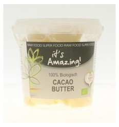 It's Amazing Cacao butter biologisch 300 gram