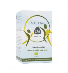 Chi Natural Life Spirulina biologisch 120 vcaps kopen