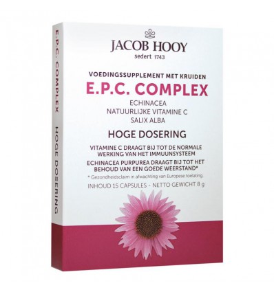 Weerstand Jacob Hooy EPC complex 15 capsules kopen