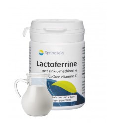 Springfield Lactoferrine 75 mg 60 vcaps kopen