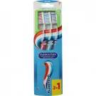 Aquafresh Tandenborstel clean & flex medium 3 stuks