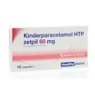 Healthypharm Paracetamol kind 60 mg 10 zetpillen