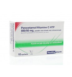 Healthypharm Paracetamol & vit C 10 sachets