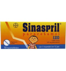 Sinaspril 120 mg 10 kauwtabletten