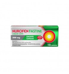 Nurofen Fastine 200 mg 10 liquid caps