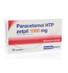 Healthypharm Paracetamol 1000 mg 10 zetpillen