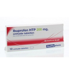Healthypharm Ibuprofen 200 mg blister 10 tabletten