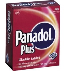 Panadol plus glad 48 tabletten