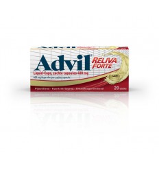Advil reliva 400 mg 20 liquid caps kopen