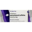 Leidapharm Paracetamol/coffeine CP 550 50 tabletten