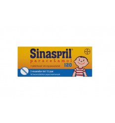 Sinaspril 120 mg 16 kauwtabletten