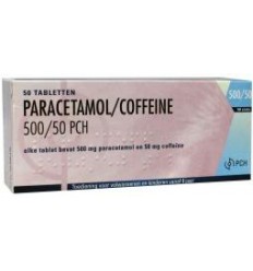 Teva Paracetamol coffeine 500/50 50 tabletten