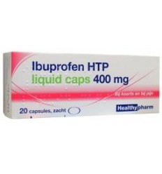 Healthypharm Ibuprofen 400 mg 20 liquid caps