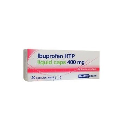 Healthypharm Ibuprofen 400 mg 20 liquidcaps