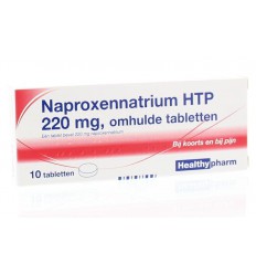 Healthypharm Naproxennatrium 220 mg 10 tabletten
