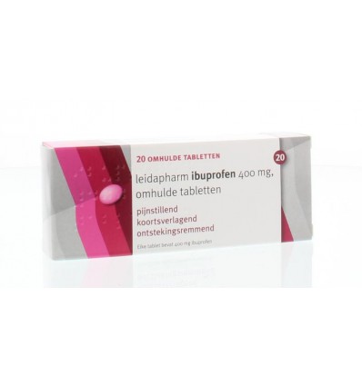  Ibuprofen Leidapharm 400 mg 20 dragees kopen