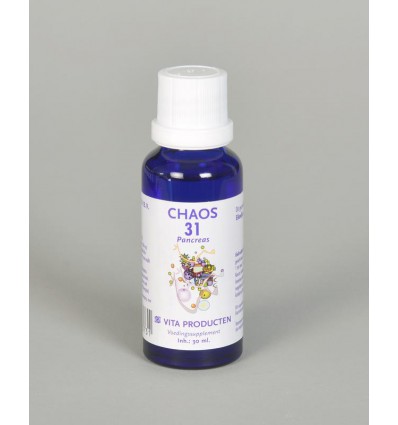 Supplementen Vita Chaos 31 pancreas 30 ml kopen