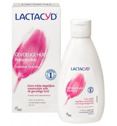Lactacyd Wasemulsie gevoelige huid 200 ml