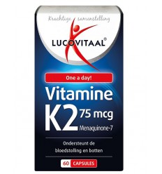 Lucovitaal Vitamine K2 75 mcg 60 capsules