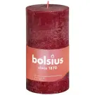 Bolsius Rustiekkaars shine 100/50 velvet red