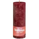Bolsius Rustiekkaars shine 190/68 velvet red