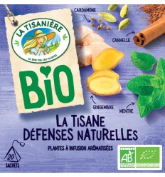 La Tisaniere Natuurlijke weerstand biologisch 20 stuks