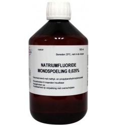 Fagron Natriumfluoride mondspoeling 0.025 500 ml
