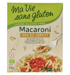 Ma Vie Sans Gluten Macaroni van volkoren rijst 500 gram