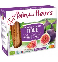 Pain Des Fleurs Krokante biologisch crackers met vijg biologisch 150 gram