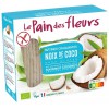 Le Pain Des Fleurs Krokante crackers met kokos 150 gram