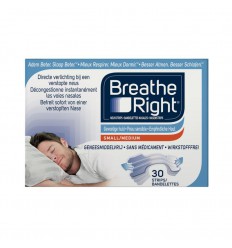 Breathe Right clear 30 stuks