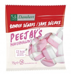 Damhert Peejays marshmallows 75 gram