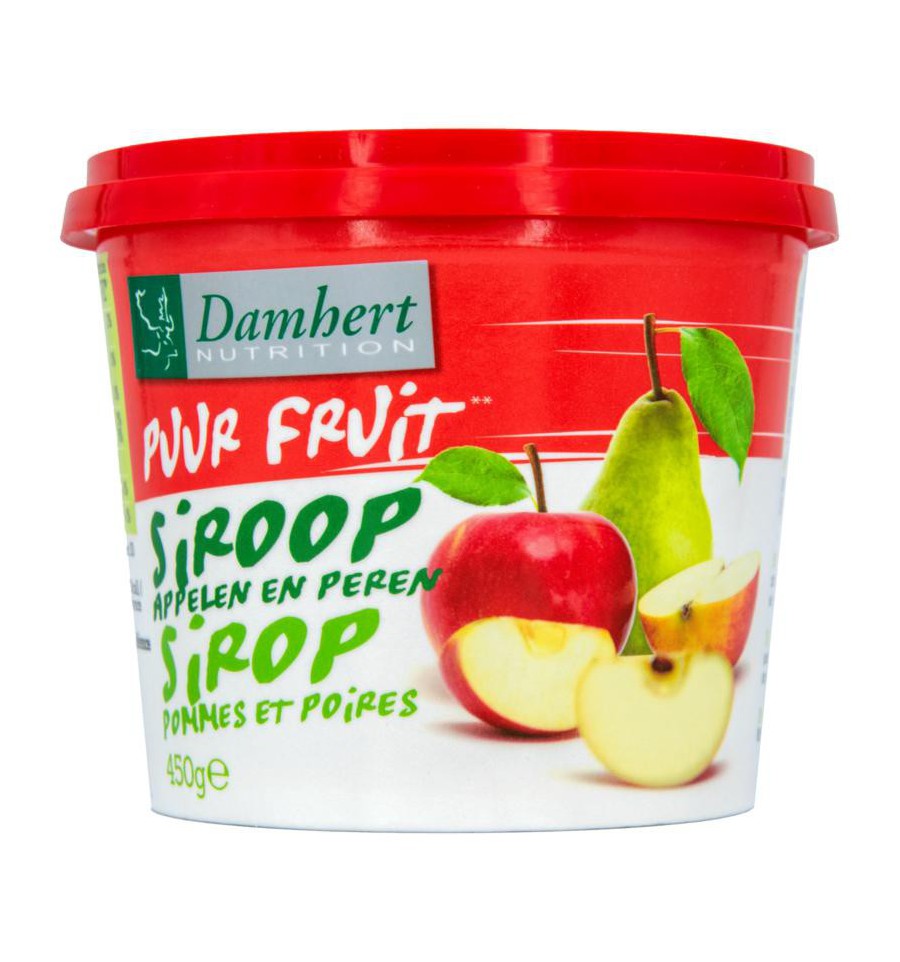 schakelaar Serie van handig Damhert Fruitstroop appel/peer 450 gram kopen?