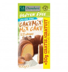 Damhert Cakemix glutenvrij met 50 gratis 400 gram
